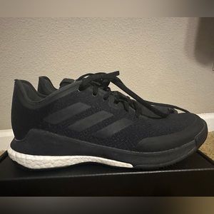 WOMEN'S Adidas Crazyflight Triple Black Cross Trainer